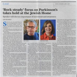 Rock Steady Boxing - N20170010 - 6/16/2017 - Rock Steady Boxing; Parkinsons; Kurten, Alex